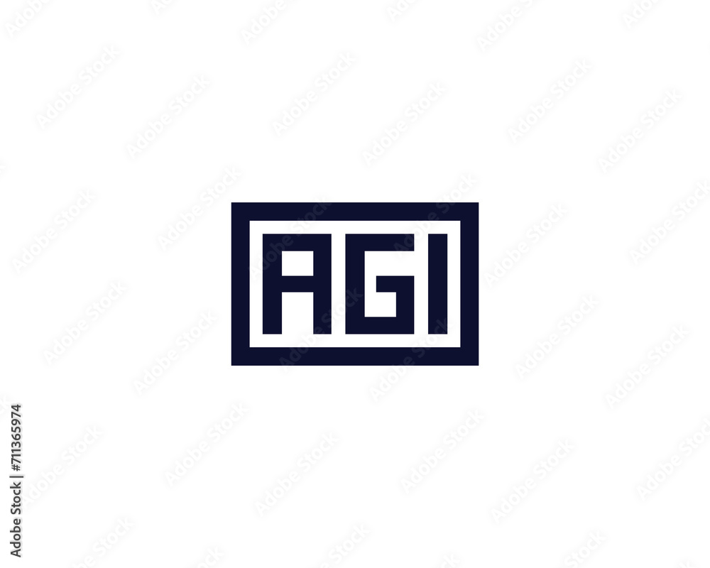 AGI LOGO DESIGN VECTOR TEMPLATE AGI LOGO DESIGN VECTOR TEMPLATE