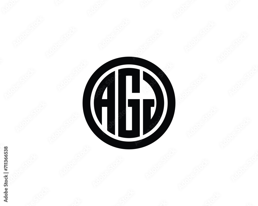 AGJ LOGO DESIGN VECTOR TEMPLATE AGJ LOGO DESIGN VECTOR TEMPLATE