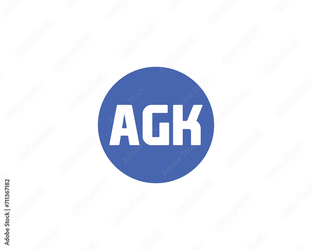 AGK LOGO DESIGN VECTOR TEMPLATE AGK LOGO DESIGN VECTOR TEMPLATE