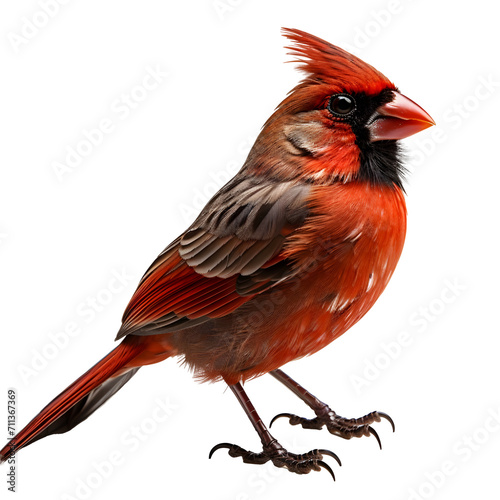 northern cardinal bird png. red cardinal png.  red winged blackbird png. red bird png. bird png © Divid