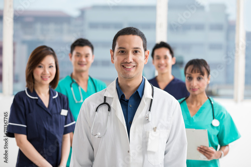 Team of Multi-ethnic medical staff © Image Smith