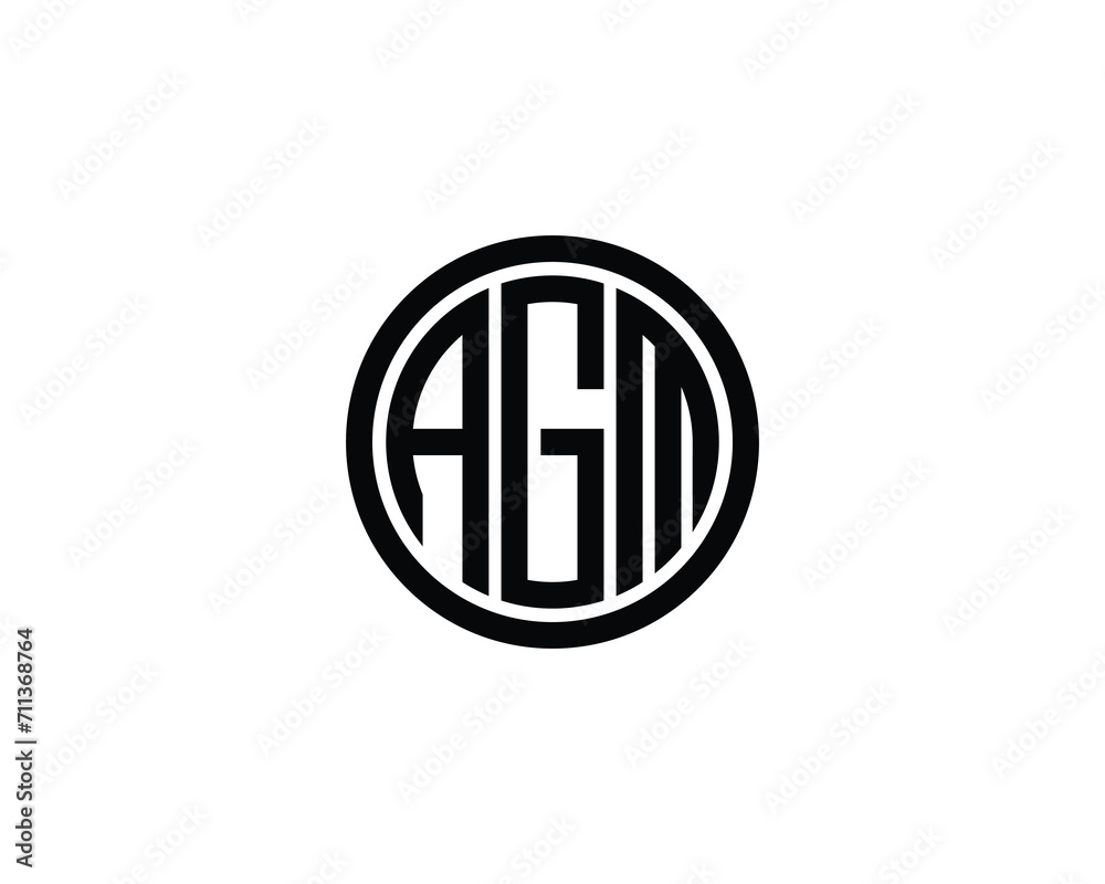 AGM LOGO DESIGN VECTOR TEMPLATE AGM LOGO DESIGN VECTOR TEMPLATE