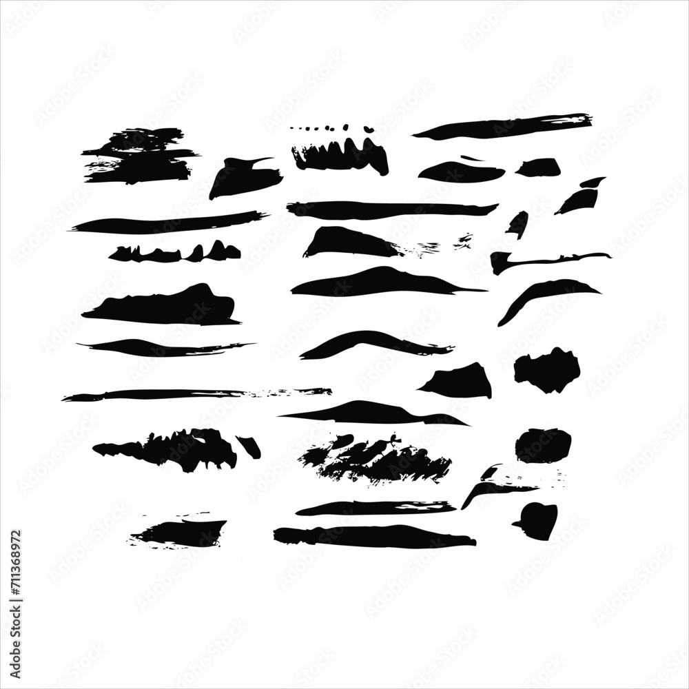 silhouettes of fish