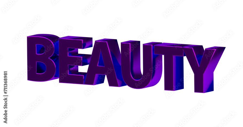 Beauty violette plakative 3D-Schrift, Schönheit, Hautpflege, Make-up, Kosmetik, Wellness, Nageldesign, Lippenstift, Rouge, Gesichtspflege, Sonnenschutz, Frisuren, Maniküre, Rendering, Freisteller Beauty violette plakative 3D-Schrift, Schönheit, Hautpflege, Make-up, Kosmetik, Wellness, Nageldesign, Lippenstift, Rouge, Gesichtspflege, Sonnenschutz, Frisuren, Maniküre, Rendering, Freisteller