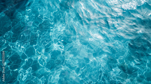 Crystal Serenity A Textured Canvas of Transparent Sea Water, Adorned with Gentle Ripples and Playful Splashes