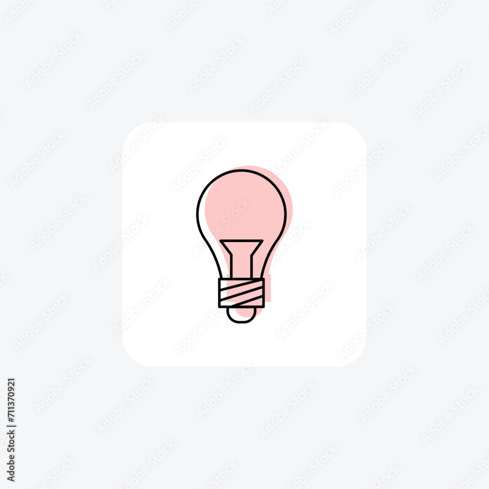 Lamp color shadow line icon outline icon, pixel perfect Lamp color shadow line icon outline icon, pixel perfect