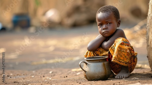 Poor Child of Africa photo