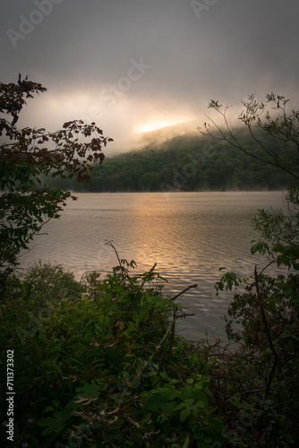 Allegheny National Forest Overlook of the Allegheny River in Pennsylvania photo