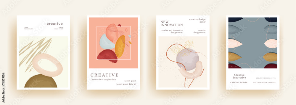 artistic poster template. Modern Covers Design. watercolor background design. Trendy front page design for Banner, Poster, Flyer, Invitation and Annual Report