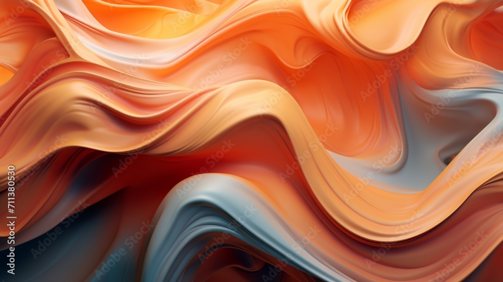 An abstract of amorphous shape solid - Generative AI An abstract of amorphous shape solid - Generative AI