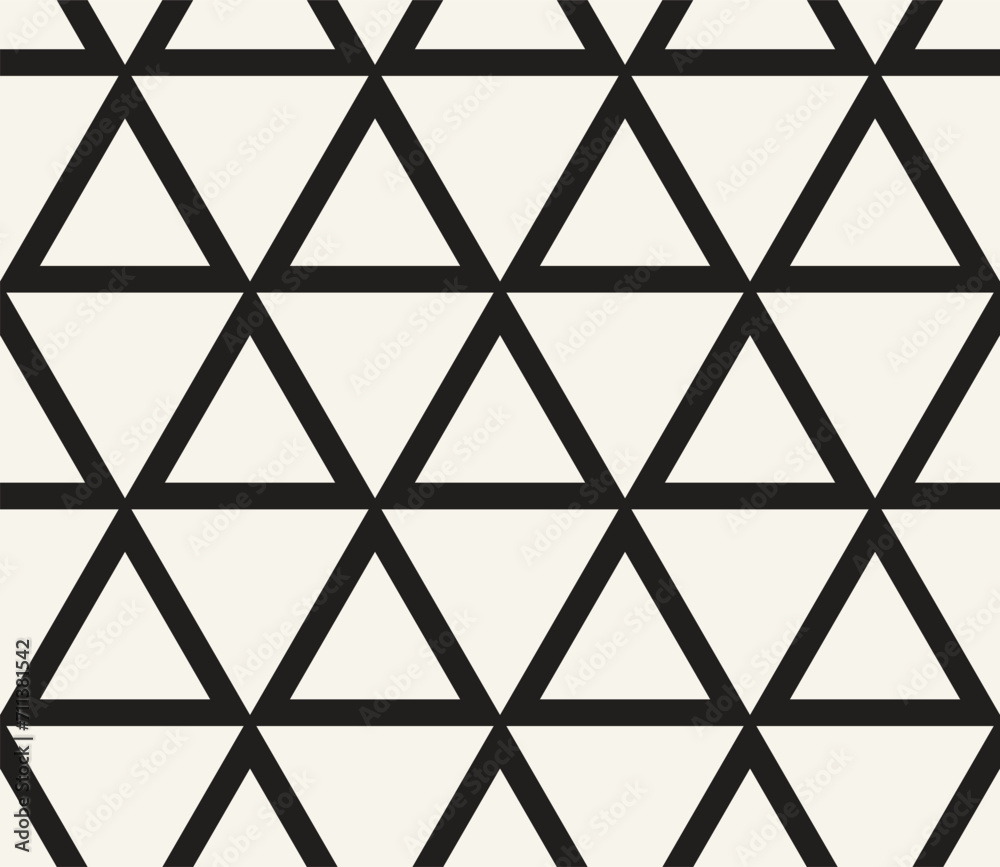 Vector seamless pattern. Repeating geometric elements. Stylish monochrome background design. Vector seamless pattern. Repeating geometric elements. Stylish monochrome background design.