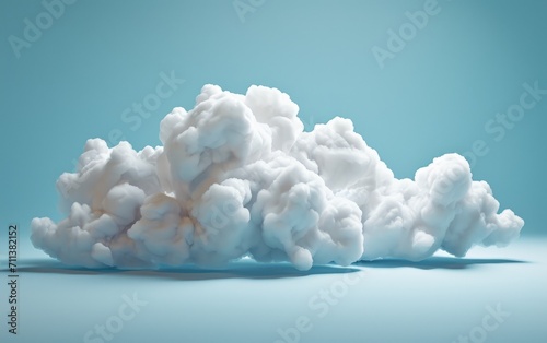 Fluffy white cloud