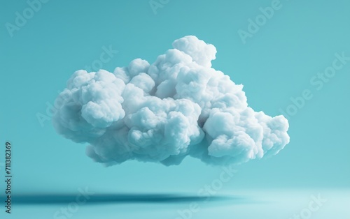 Fluffy white cloud