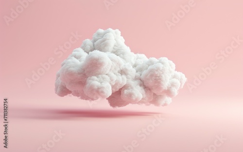 Fluffy white cloud