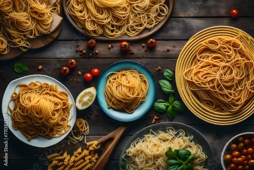 spaghetti pasta with tomato sauce