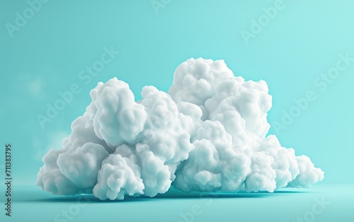Fluffy white cloud