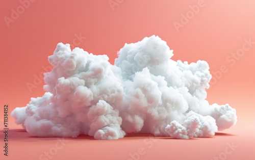 Fluffy white cloud