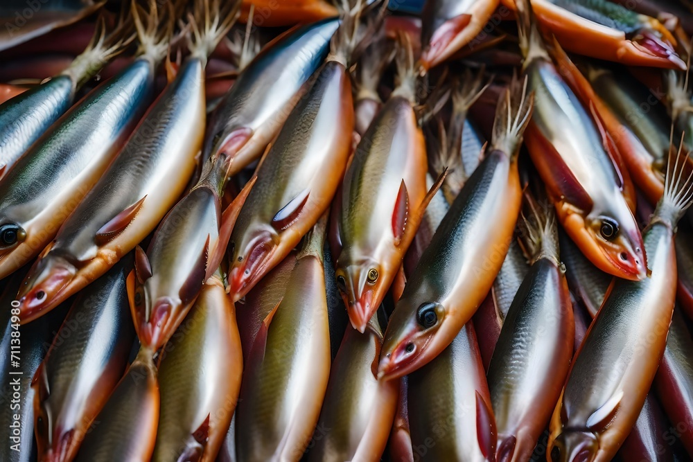Obraz premium fish on the market
