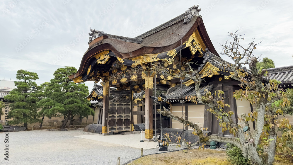 京都「二条城 唐門」 in 京都府 Japan