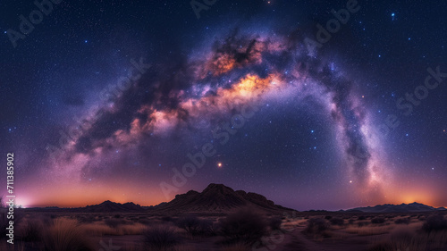  An awe-inspiring image capturing the Milky Way