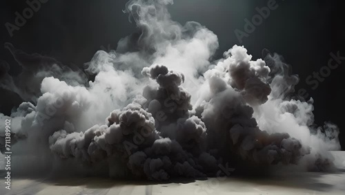 A Breath of Dissonance Using Industrial Smoke as a Catalyst for ThoughtProvoking Art photo