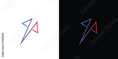 Unique and modern Up logo design 7