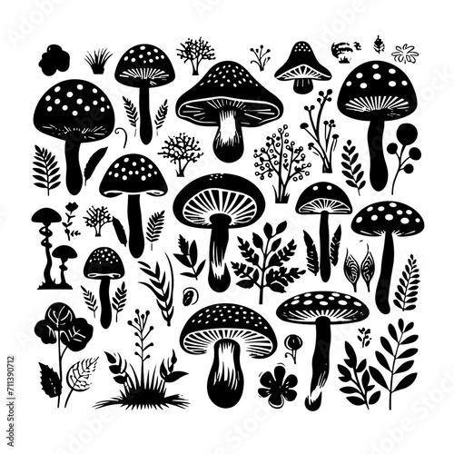 mushroom svg, mushroom png, mushroom illustration, mushroom vector, mushroom, mushroom clipart, jungle svg, forest, t shirt ,mushroom, fungus, nature, vector, food, illustration, autumn, isolated, for