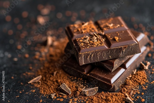 delicious cocoa, pure dark chocolate © Jorge Ferreiro