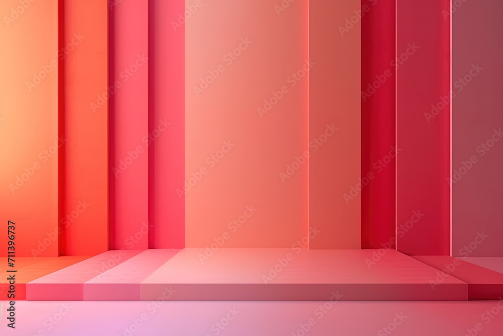 Minimalist luxury abstract peach fuzz colorful pantone gradients. Great as a mobile wallpaper, background.