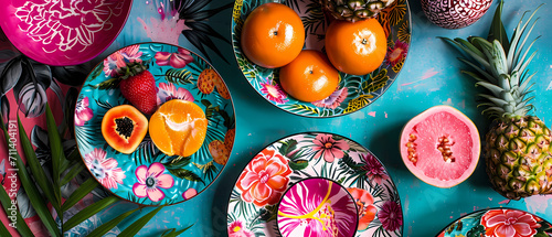 Tropical Temptations: Exploring the Exotic World of Tropical Fruits	
 photo