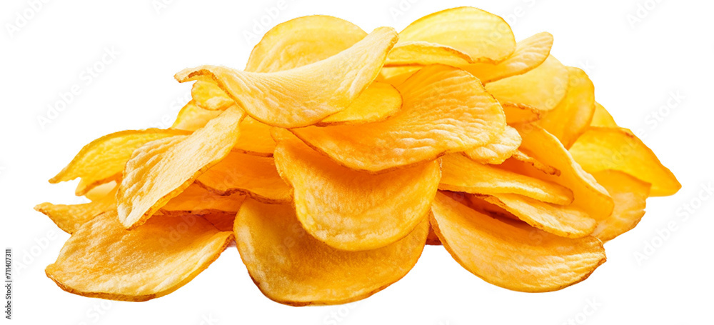 bunch of potato chips bunch of potato chips