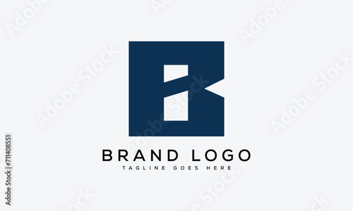 letter BI logo design vector template design for brand.