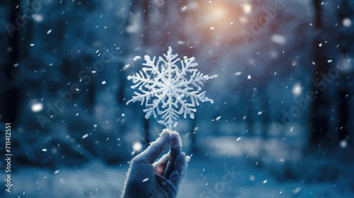 Snowflake Symphony: Evoke a Sense of Wonder and Nostalgia with Falling Snow
