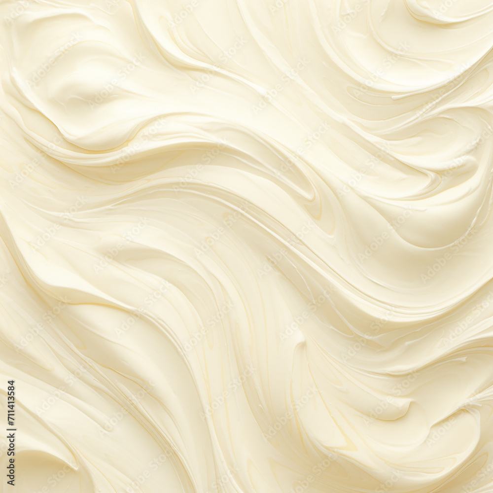 Сlose up of white cream texture background for design with copy space for text or image Сlose up of white cream texture background for design with copy space for text or image