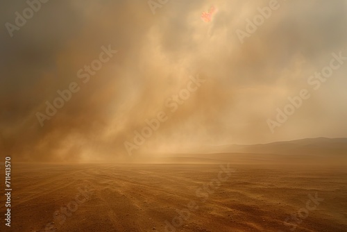 Chaotic Vortex of Sands