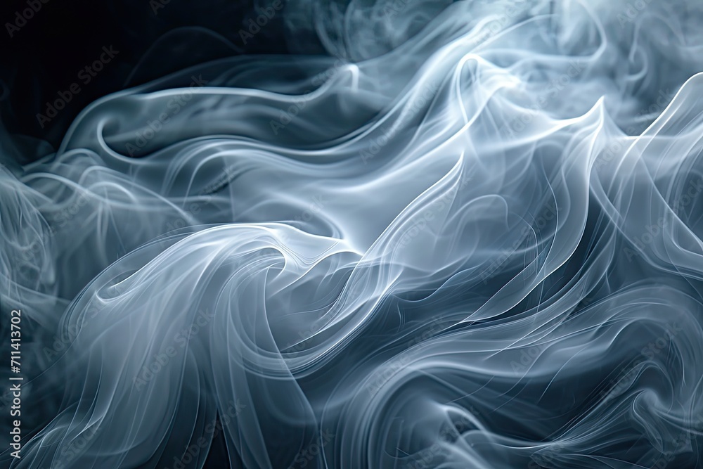 Obraz premium Ethereal Smoke Dance