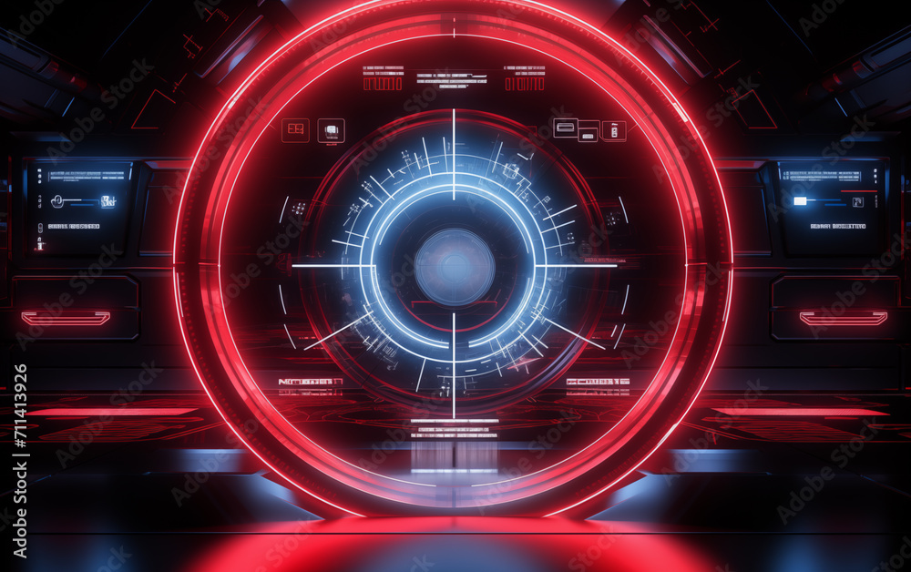 Technological dashboard background,created with Generative AI tecnology. Technological dashboard background,created with Generative AI tecnology.