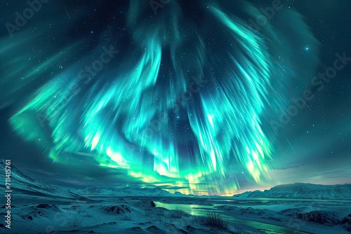 Dazzling Aurora Borealis Display