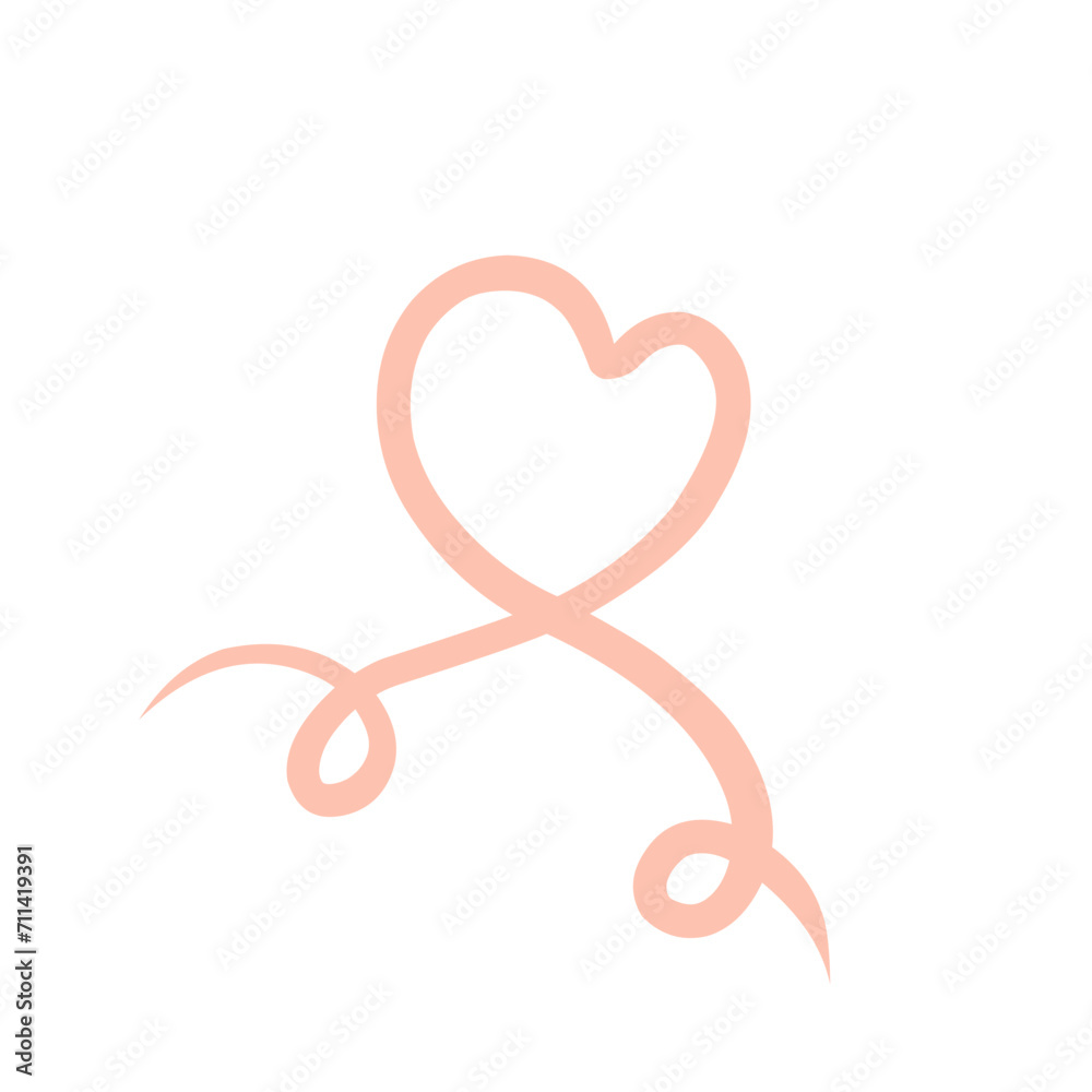 Heart vector. Hand drawn icon. Trendy heart isolated on white background. Useful for web site, greeting card and Valentine's day. Creative art sketch, modern concept. Vector illustration Heart vector. Hand drawn icon. Trendy heart isolated on white background. Useful for web site, greeting card and Valentine's day. Creative art sketch, modern concept. Vector illustration