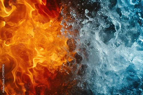 Fire and Ice Contrast