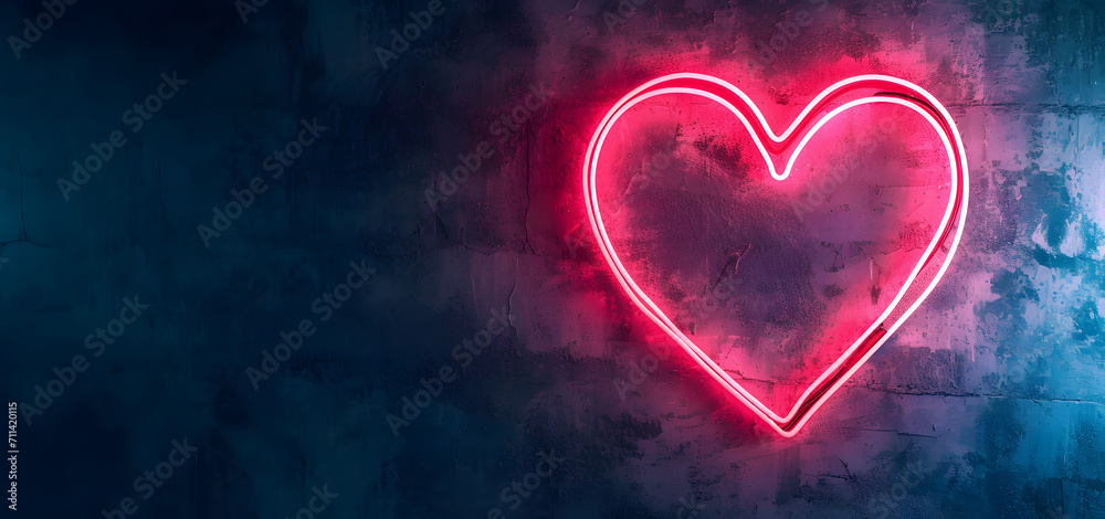 A Valentine's Day Card., love concept with copy space. Love Card: A Declaration of Love and Affection.. Valentine's Day, Romance, and Love Card