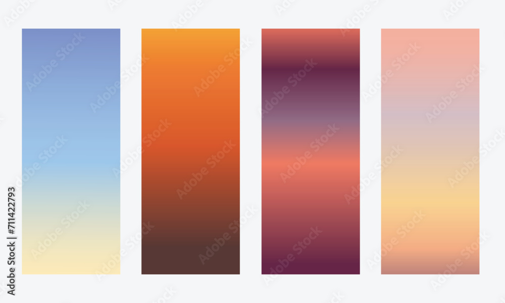 set of vector colorful background for poster, brochure or flyer.
