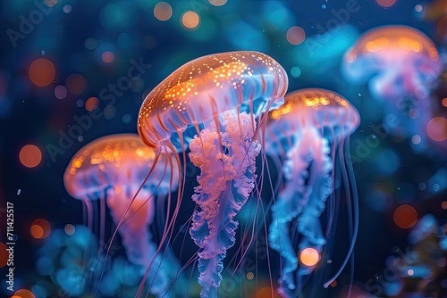 Dance of the Luminous Jellyfish