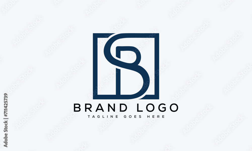 letter SB logo design vector template design for brand. letter SB logo design vector template design for brand.