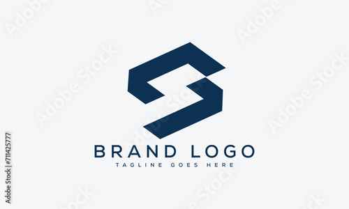 letter SB logo design vector template design for brand. photo