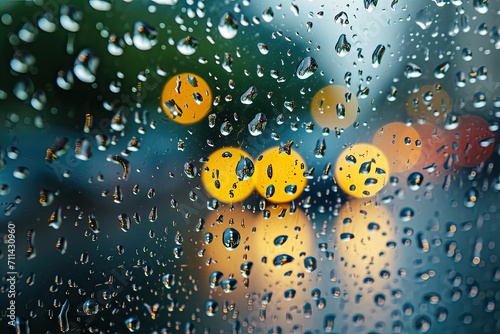 Ethereal Raindrops on a Mirrored Surface