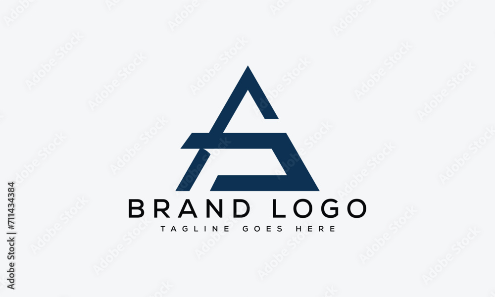 letter SA logo design vector template design for brand. letter SA logo design vector template design for brand.