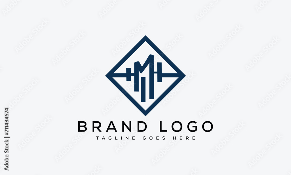 letter M logo design vector template design for brand. letter M logo design vector template design for brand.
