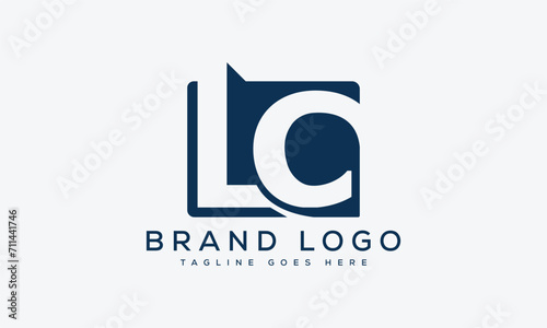 letter LC logo design vector template design for brand.