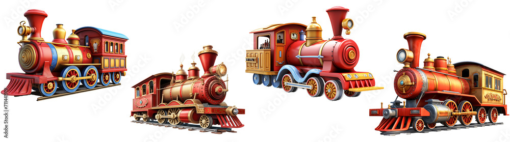 Cartoon Train PNG